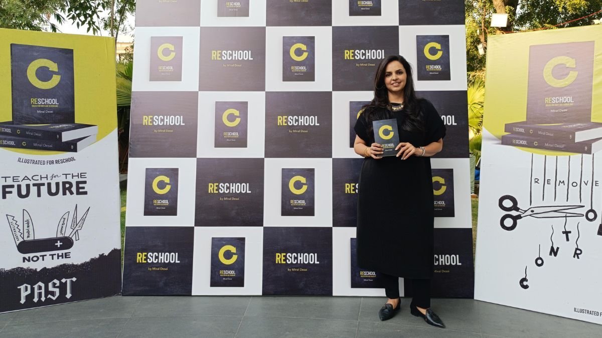 Educationist Minal Desai’s debut book Reschool launched