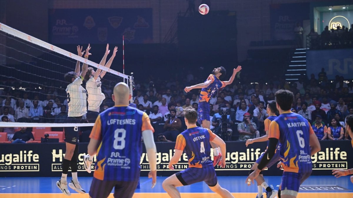 PVL 2025 Season 4 (Match 36): Mumbai Meteors march into the final with an emphatic triumph over Goa Guardians