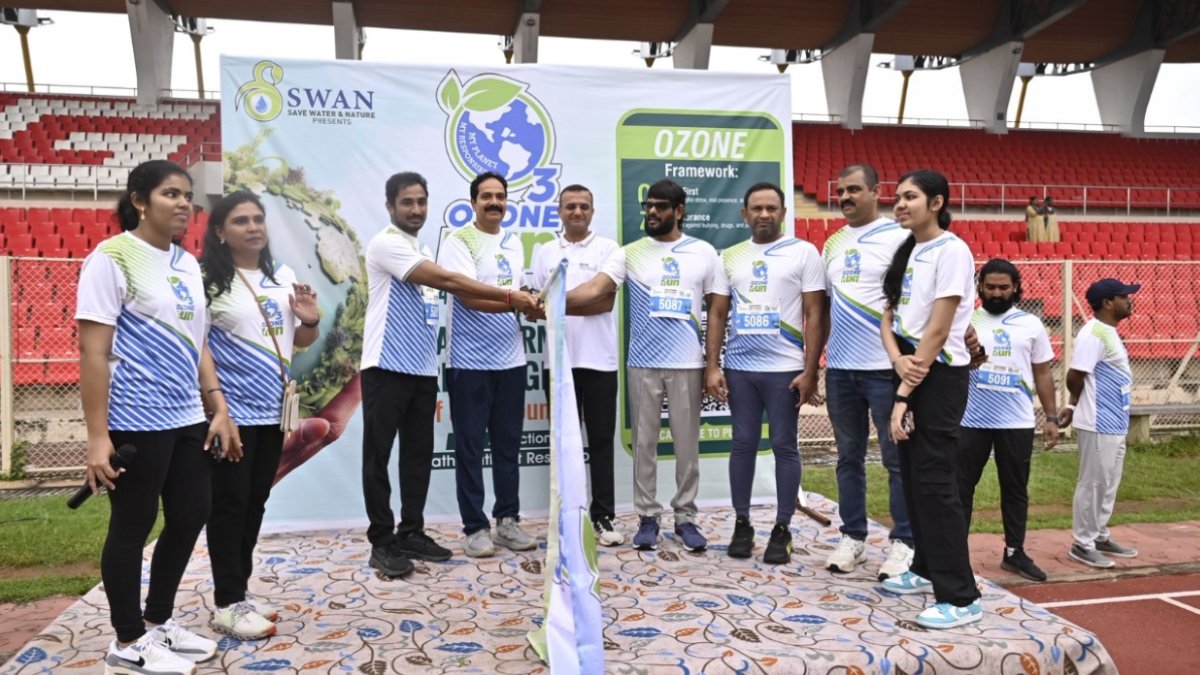 Hyderabad Runs for Green: Ozone Run 2025 Unites 3,000 Citizens for Climate Action