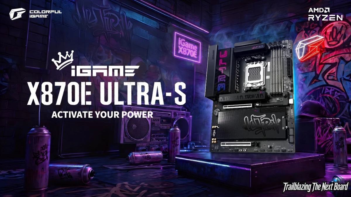 COLORFUL Launches iGame X870E ULTRA-S V14 Motherboard in India